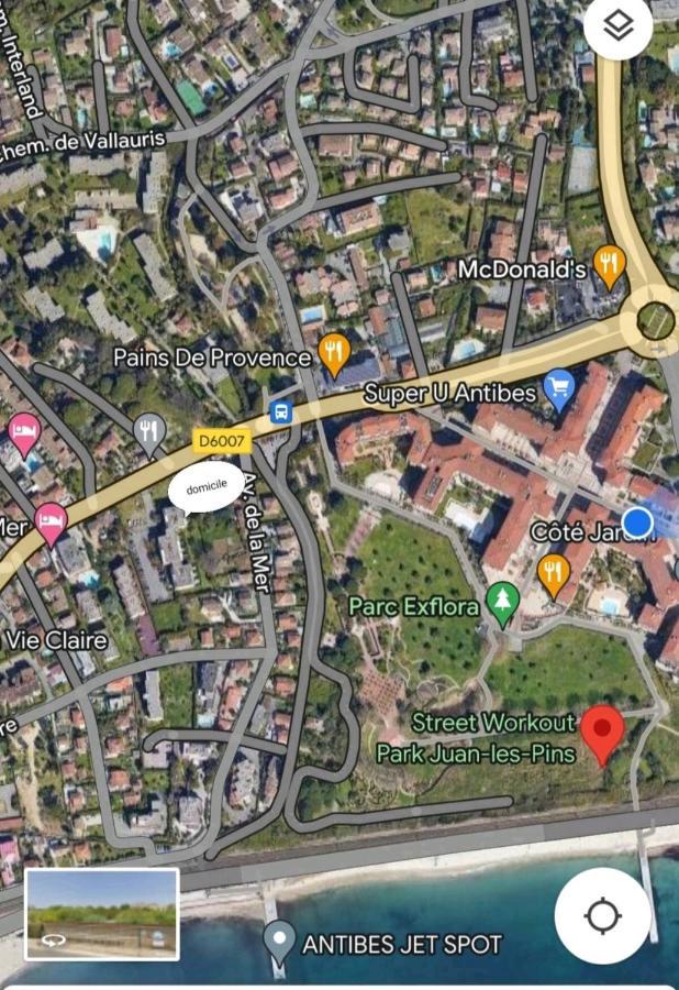 2 Pieces Proche Plage + Parking Golfe-Juan Zewnętrze zdjęcie